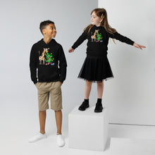 Load image into Gallery viewer, Giraffe Tree Kids eco hoodie
