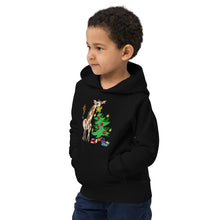 Load image into Gallery viewer, Giraffe Tree Kids eco hoodie
