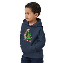 Load image into Gallery viewer, Giraffe Tree Kids eco hoodie
