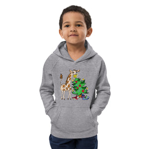 Giraffe Tree Kids eco hoodie