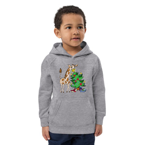 Giraffe Tree Kids eco hoodie