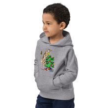 Load image into Gallery viewer, Giraffe Tree Kids eco hoodie
