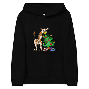 Giraffe Tree Kids fleece hoodie