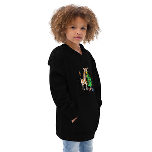 Giraffe Tree Kids fleece hoodie