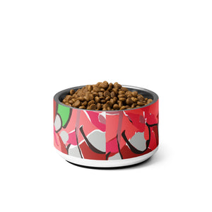 Poinsettia Pet bowl