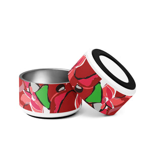 Poinsettia Pet bowl