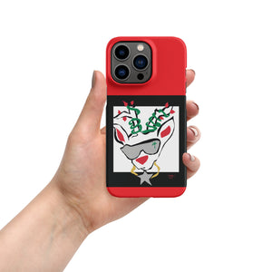 Run Deer MC Snap case for iPhone® RED