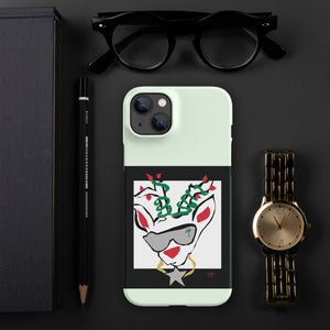 Run Deer MC Snap case for iPhone® ICE GREEN