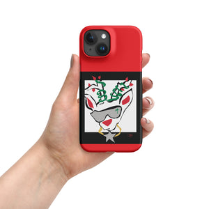 Run Deer MC Snap case for iPhone® RED