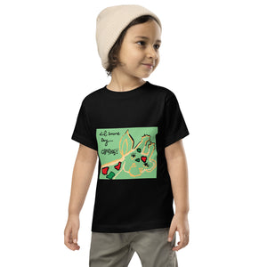 Cheeky Giraffe Toddler Short Sleeve Tee