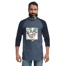 Load image into Gallery viewer, Run Deer MC 3/4 sleeve raglan shirt
