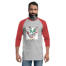 Load image into Gallery viewer, Run Deer MC 3/4 sleeve raglan shirt
