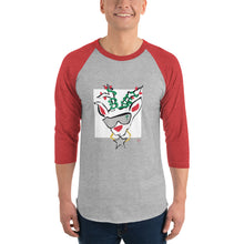 Load image into Gallery viewer, Run Deer MC 3/4 sleeve raglan shirt
