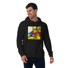 Load image into Gallery viewer, Malibu dreamin Unisex eco raglan hoodie
