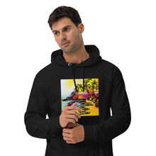 Load image into Gallery viewer, Malibu dreamin Unisex eco raglan hoodie
