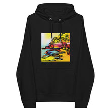 Load image into Gallery viewer, Malibu dreamin Unisex eco raglan hoodie
