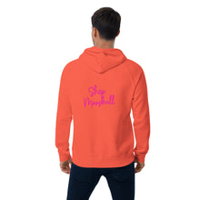 Load image into Gallery viewer, Malibu dreamin Unisex eco raglan hoodie
