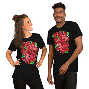 Poinsettia Unisex t-shirt