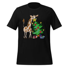 Load image into Gallery viewer, Giraffe Tree Adult Unisex t-shirt
