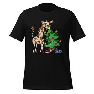 Giraffe Tree Adult Unisex t-shirt