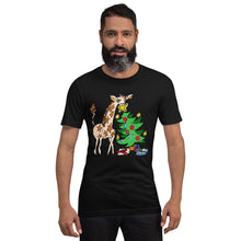 Load image into Gallery viewer, Giraffe Tree Adult Unisex t-shirt
