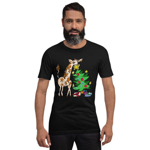 Giraffe Tree Adult Unisex t-shirt