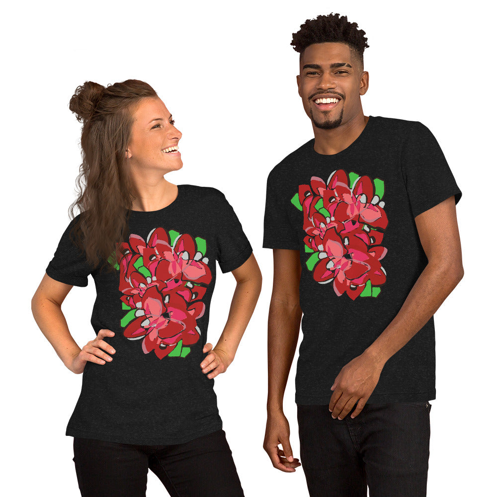 Poinsettia Unisex t-shirt