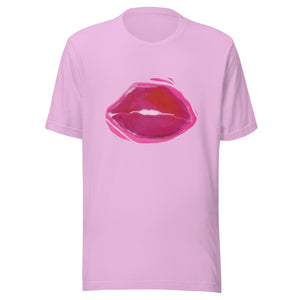 Lips Logo Lightweight Unisex t-shirt