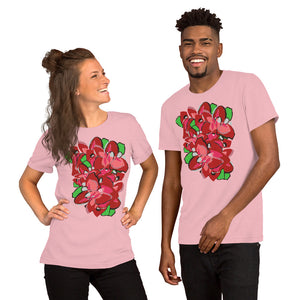 Poinsettia Unisex t-shirt