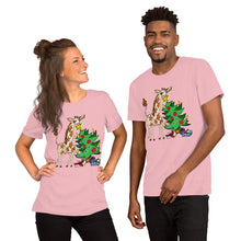 Load image into Gallery viewer, Giraffe Tree Adult Unisex t-shirt
