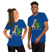 Load image into Gallery viewer, Giraffe Tree Adult Unisex t-shirt
