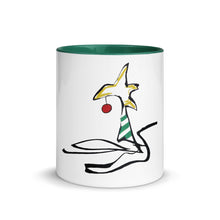 Load image into Gallery viewer, Charlie B California Christmas Mug with Color Inside
