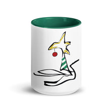 Load image into Gallery viewer, Charlie B California Christmas Mug with Color Inside
