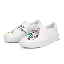 Load image into Gallery viewer, Holidays 2023 Women’s slip-on canvas shoes
