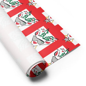 Red Run Deer MC Wrapping paper sheets