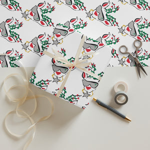 White Run Deer MC Wrapping paper sheets