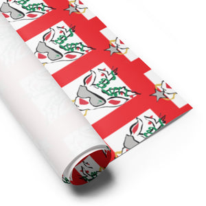 Red Run Deer MC Wrapping paper sheets