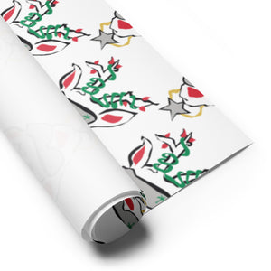 White Run Deer MC Wrapping paper sheets