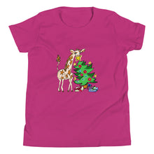 Load image into Gallery viewer, Giraffe Tree Youth Short Sleeve T-Shirt
