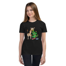 Load image into Gallery viewer, Giraffe Tree Youth Short Sleeve T-Shirt
