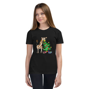 Giraffe Tree Youth Short Sleeve T-Shirt