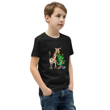 Load image into Gallery viewer, Giraffe Tree Youth Short Sleeve T-Shirt
