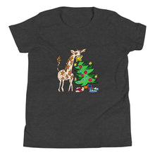 Load image into Gallery viewer, Giraffe Tree Youth Short Sleeve T-Shirt
