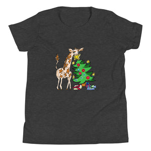 Giraffe Tree Youth Short Sleeve T-Shirt