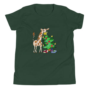 Giraffe Tree Youth Short Sleeve T-Shirt