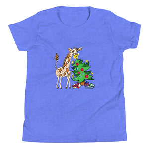 Giraffe Tree Youth Short Sleeve T-Shirt