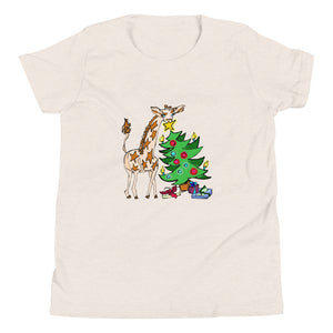 Giraffe Tree Youth Short Sleeve T-Shirt