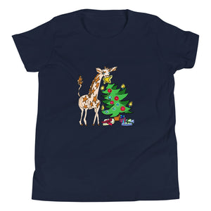 Giraffe Tree Youth Short Sleeve T-Shirt