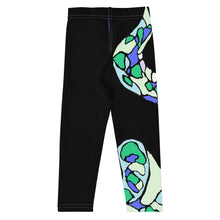 Load image into Gallery viewer, Black Snake Kid&#39;s Leggings
