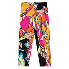 Load image into Gallery viewer, Black Seahorse Kid&#39;s Leggings
